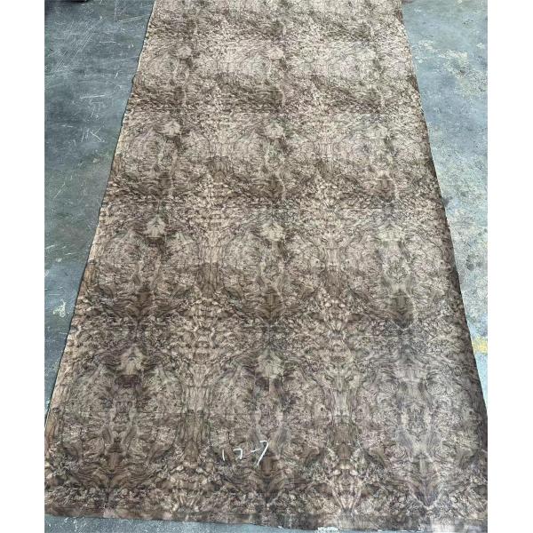 Factory Price 4 * 8 Feet High End Black Walnut Burl Wood Veneer Furniture Wall Panels Door Wood Venee