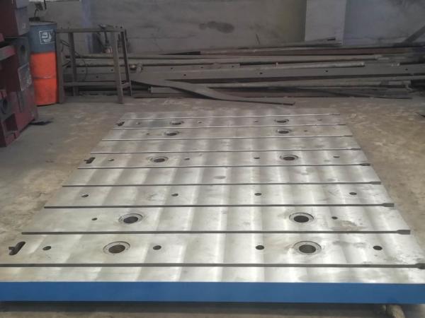 Buy 2500x1500 DIN 650 T Slotted Cast Iron Floor Plates at wholesale prices
