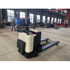 Quality Stand On Electric Pallet Stacker Pedestrian Reach Stacker 1500KG for sale