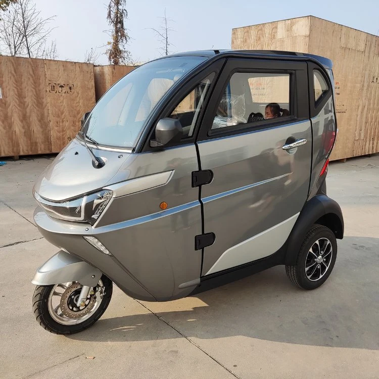 New Energy Hydraulic System Lithium Battery Electric Cargo Delivery Tricycle with Safety Belts