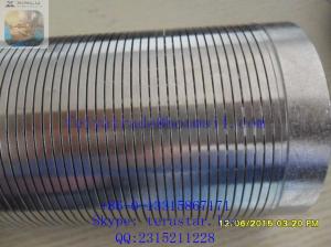 PERFECT ROUND WATER WELL SCREEN / DEWATERING WELL SCREEN TUBE / WEDGE WIRE JOHNSON SCREEN PIPE /  V WIRE SLOT SCREENS
