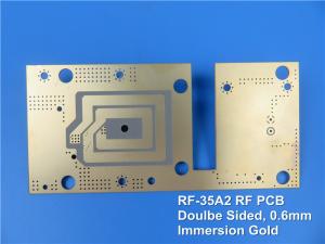 Quality Taconic RF-35A2 High Frequency Circuit Board 20mil 0.508mm Double Sided RF PCB Coating Immersion Gold for sale