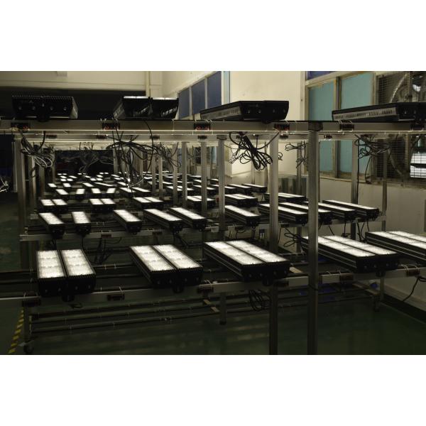 Aluminium 200W LED Linear High Bay Lights Practical Black Color