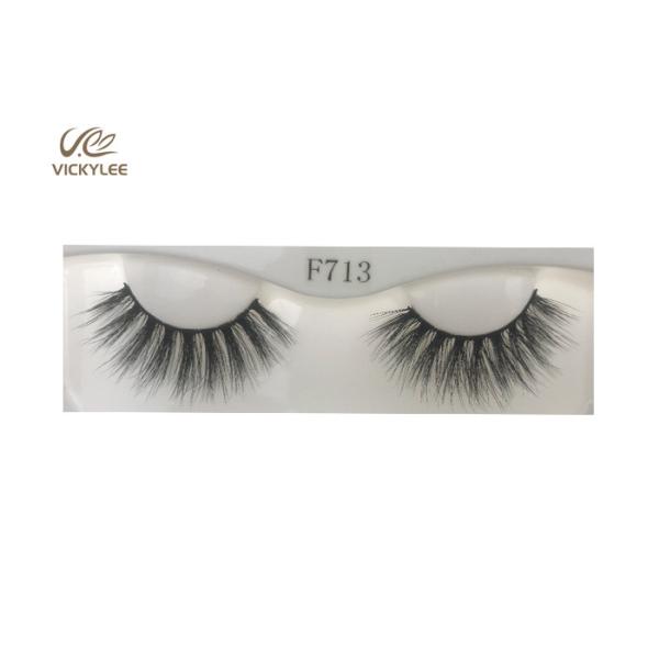 Natural Fascicular 0.06mm Volume Eye Lashes For Makeup