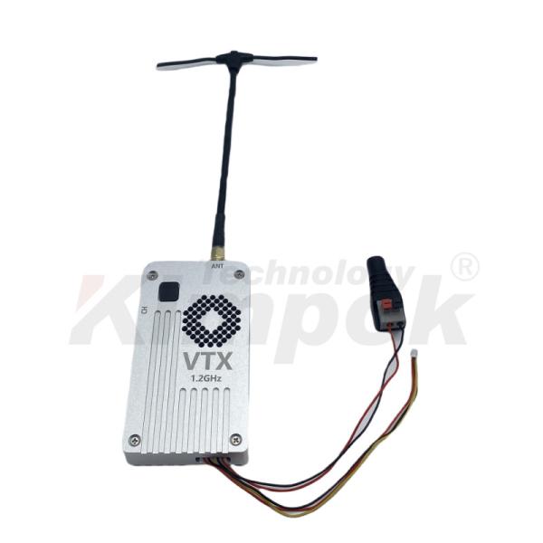 1.2G 5W Wireless Video Transmitter and Receiver 1.2Ghz VTX VRX 1080-1360M FPV Video Long Range Transmission