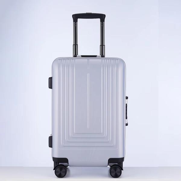 Red Handle Airline Approved 20" Hardside Carry-On Luggage Durable Anti-Theft Fashionable Business Made PC with TSA Lock