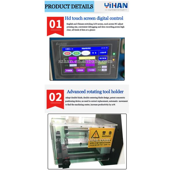 Top Performance Semi-Auto RG58 RG6 Coaxial Cables Stripping Machine for High Precision
