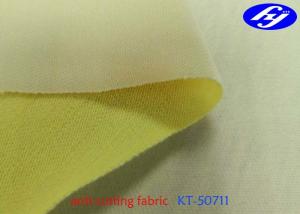 China Kevlar / Cooling Yarn Cut Resistant Fabric Knitted For Motocycle Jacket Interlining on sale