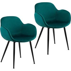 Living Room Velvet Occasional Armchair , Soft Backrest Lounge Chair With