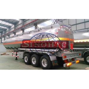 Quality 55000 Cubic Meter Tank Semi Trailer Strong Aluminium Alloy Marerial for sale