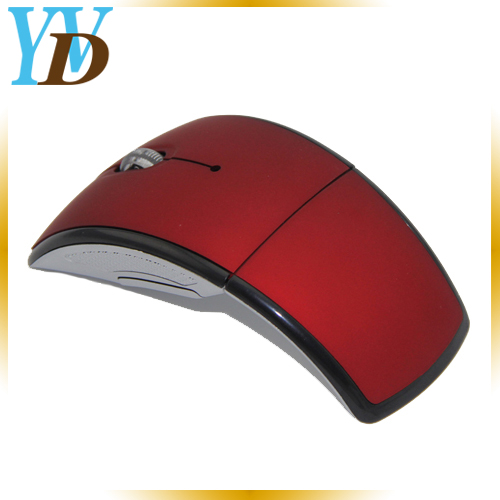 USB 2.4GHz Cordless Arc Folding Wireless Mouse