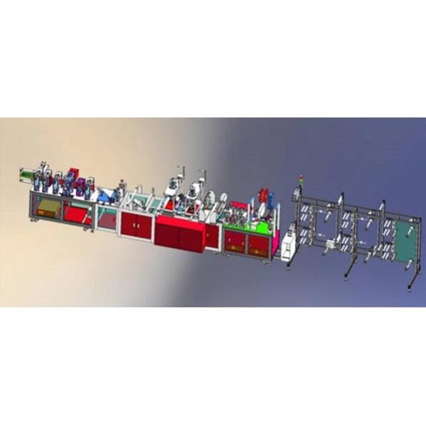 N95 Automatic Mask Forming Maker Making Machine With Breath Valve Making Machine