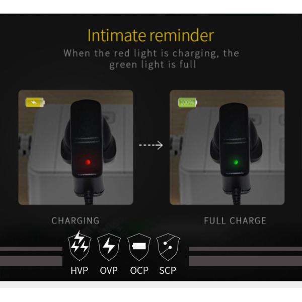 Intelligent Lithium Ion Battery Charger Output 8.4v 5A For Toy Robot