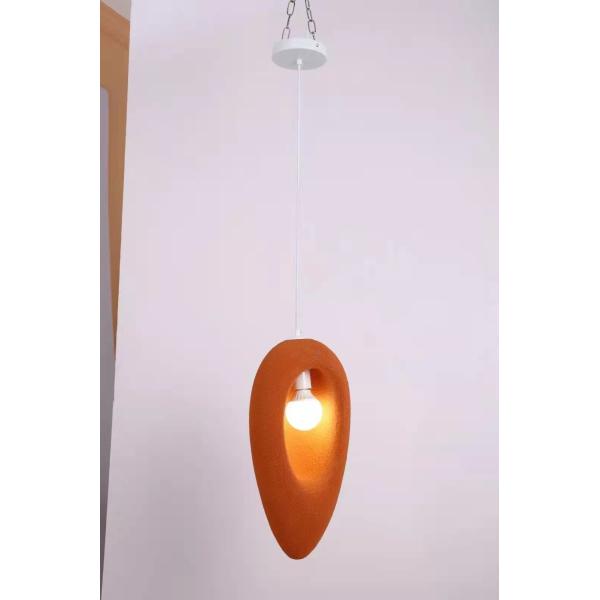 Cement and concrete and resin light fixtures travel hotel and house contemporary pendant lamp