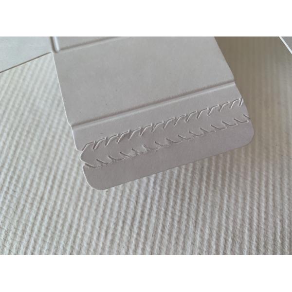 Perforated Biodegradable Compostable Packaging Tear Strip Bagasse Pulp Tray