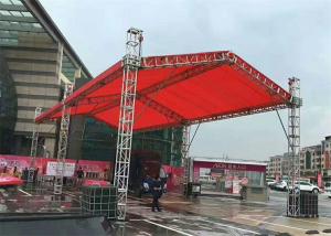 China Mobile Aluminum Stage Truss , DJ Light Stand Truss 400x400 Millimeter Size on sale