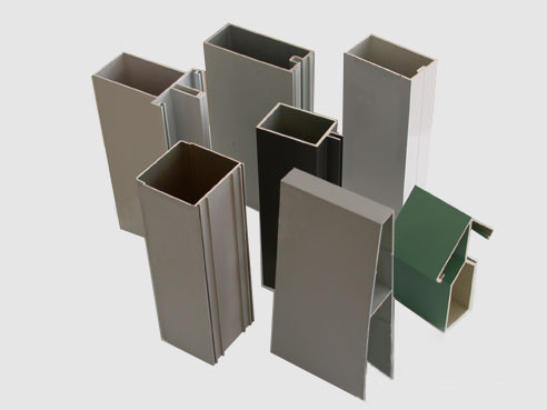 Chile Mexico 6000 Series Sandblasted Anodized Profiles Aluminium Alloy