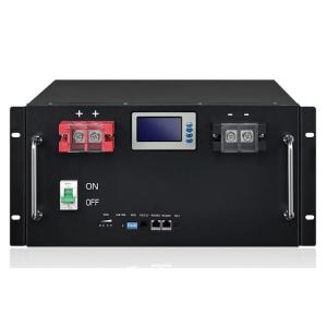 Quality UPS Lifepo 48V Lithium Ion Battery 100AH 200AH 300AH 6000 Times Life Cycle for sale