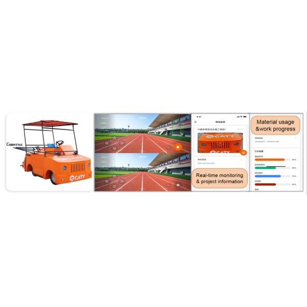 14mm Quick-Install Recycled Rubber Roll for Outdoor Running Tracks