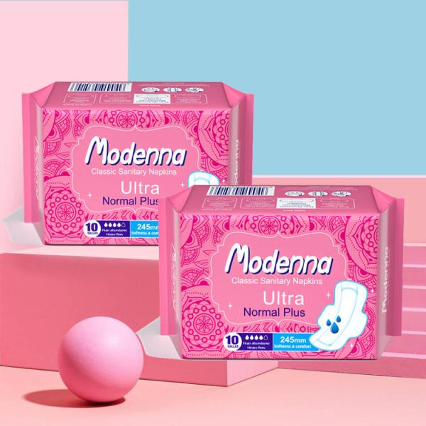 Dry Ultra Thin Disposable Sanitary Pads Ladies Sanitary Napkin Women With Mint