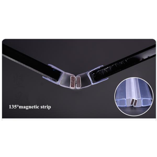 Transparent Glass Doors Design Waterproof Glass Shower Door Seal Strip for 6-12MM