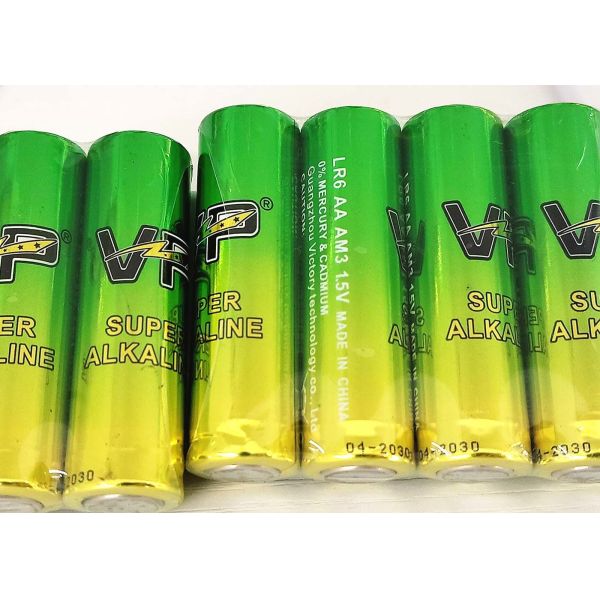 LR6 AM3 Dry Cell Battery High Power Long Lasting AA Replacement VP Battery Wholesale