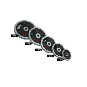 Quality grip handle paint dumbbell barbell weight plate olympic plates for sale