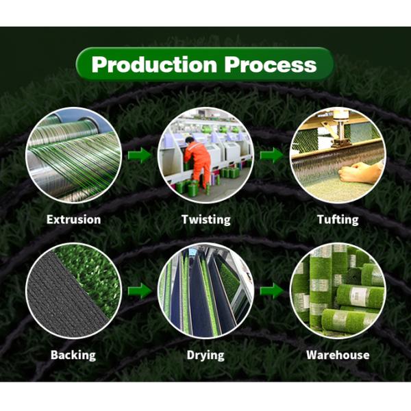 Decorative Artificial Synthetic Green Grass Turf for Wedding Party 4
