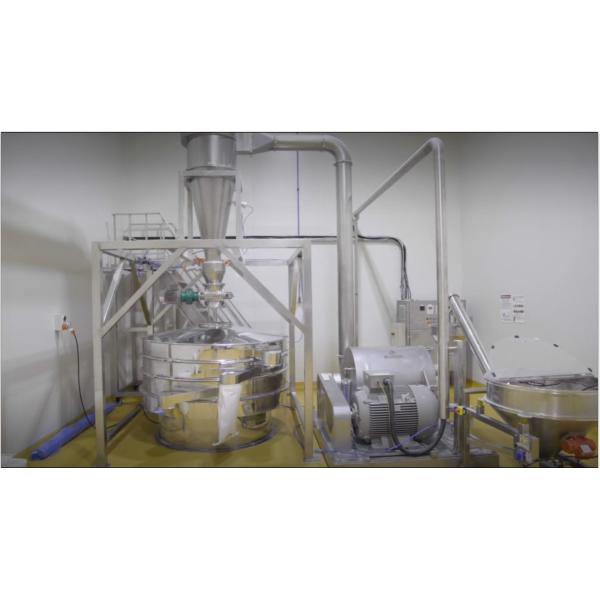 Feeding 4mm Tea Leaf Pulverizer SS316L Grinding Mill Machine