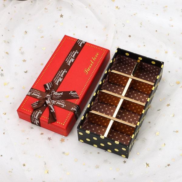 Embossed Texture Customized Gift Box Chocolate Candy Magnetic Cardboard Box Packaging