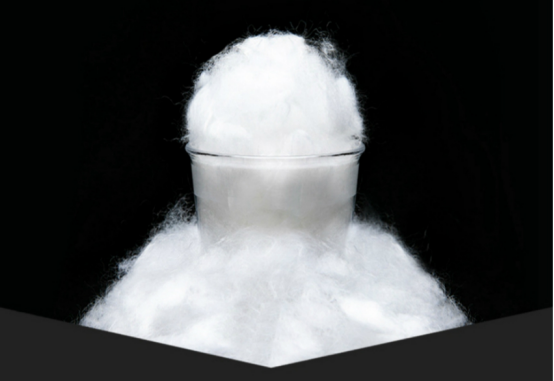 GRS Certified Nylon 66 Fiber 2D Semi-Dull Black Recycled