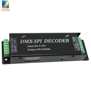 DC5v 24v Dmx To Spi Pixel Decoder 3 Pin For Rgb LED Strip control