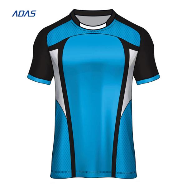 Sublimated Rugby Training Clothes Jersey Training Wear 100% Polyester Fabric