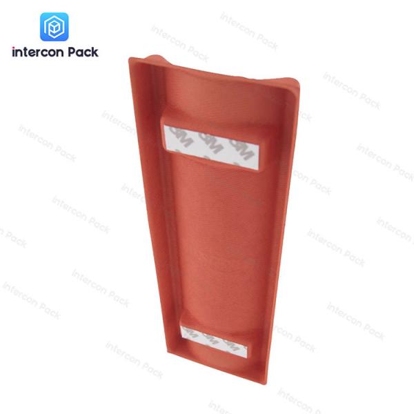 Electronic Product Molded Pulp Packaging 30x14cm Orange Color