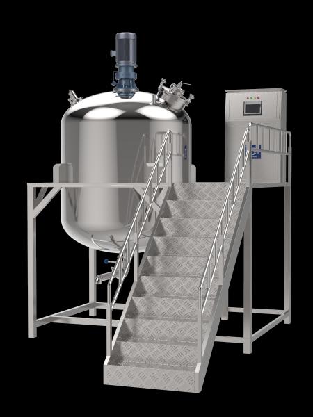 Food Chemical Liquid Soap Cosmetic Homogenizer High Quality Vacuum Mixer