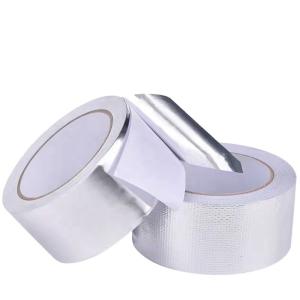 Quality 0.15mm Flame Retardant Aluminum Foil Glass Cloth Tape for sale