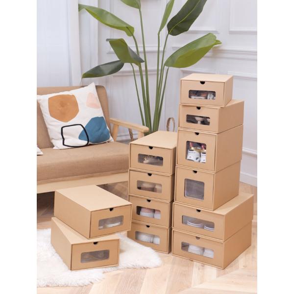 Customizable Sturdy Cardboard Shoe Box For Protection