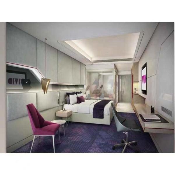 Modern High End Hotel Furniture Villa Europe Wood Bedroom Set