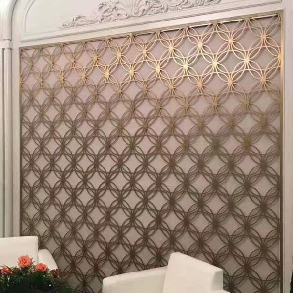 Multi-Functional Stainless Steel Room Divider Partition Wall Decoration Background Panel