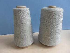 Quality 2kg/Cone Cotton Polyester Yarn , 20% Cotton Anti Static Yarn for sale