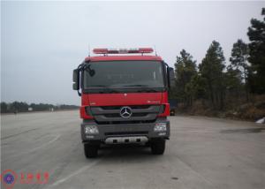 Quality Mercedes Chassis Foam Fire Fighting Vehicles Monitor Flow 100L/S Tiltable Cabin for sale