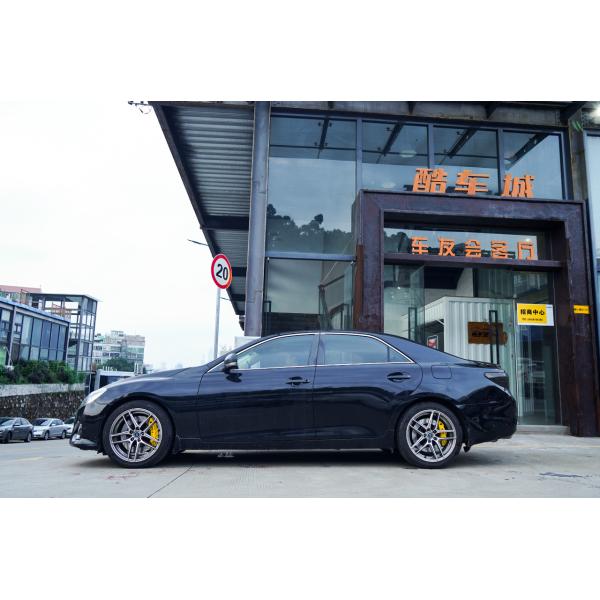 BBK For Toyota Mark X Instlled Big Brake Kit Front P60S Forged 6 Piston Calipers