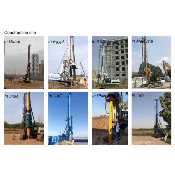 High Strength ZT600 and 35CrMo Drilling Kelly Bar In Foundation