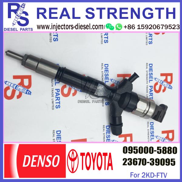 common rail injector 095000-5880 23670-30050 23670-39095 23670-39096 For TOYOTA 2KD-FTV HIACE