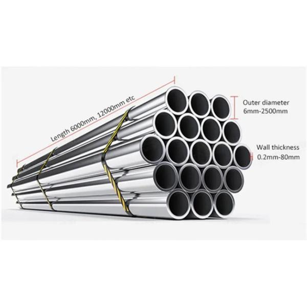 304 Stainless Seamless Steel Round Pipe SS 304 Seamless Tube