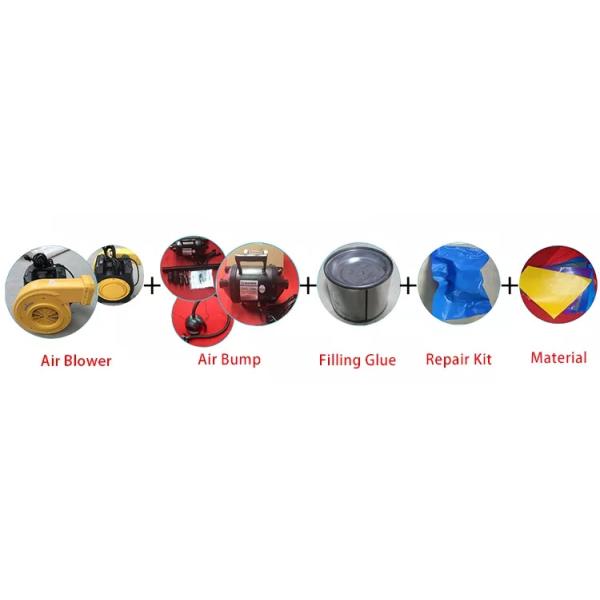 Commercial Outdoor Playground Games Park Bounce House Inflatable Theme Park For Adults Kids