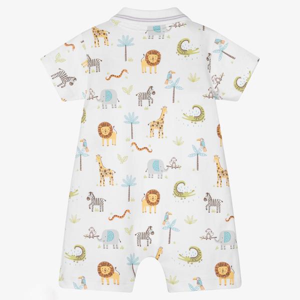 Baby boys summer clothes 100% cotton Polo Collar Baby Romper custom bodysuits Printed Body Suit Baby clothes for Newborn