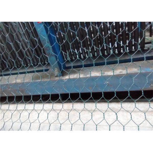 Green PVC Coated Gabion Mesh Basket For River Bank Protection