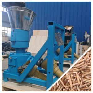 Quality 100-500kg/H Flat Die Pellet Mill Biomass Sawdust PTO Pelletizer Animal Feed for sale