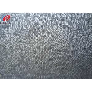 Bronzing Micro Suede Polyester Knitted Fabric Sofa Fabric Upholstery Use